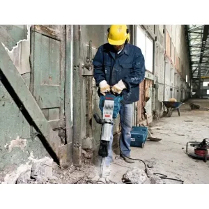 Marteau de démolition, brise roche, Bosch, en location chez Valroc SA dans la Broye