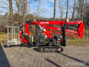 Nacelle élévatrice araignée à chenille en location chez Valroc SA dans la Broye
