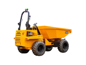 Dumper sur pneus 9 tonnes pour tous travaux de transports et de manutentions en location chez Valroc SA dans la Broye